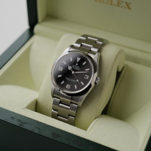 【価格見直し】ロレックス/エクスプローラー1/114270/V番/最終仕様/ルーレット刻印/ROLEX EXPLORER1 REF.114270 "Roulette Engraving" 2009 - 画像 (11)