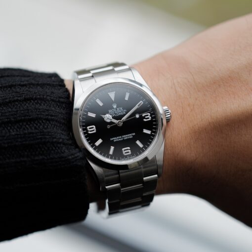 【価格見直し】ロレックス/エクスプローラー1/114270/V番/最終仕様/ルーレット刻印/ROLEX EXPLORER1 REF.114270 "Roulette Engraving" 2009 - 画像 (3)