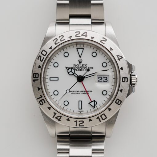 ロレックス/エクスプローラー2/16570/U番/1997年/オンリースイスダイヤル/裏蓋シール/保証書付き/ROLEX EXPLORER2 Ref.16570 "Only SWISS" 1997 with Paper - 画像 (5)
