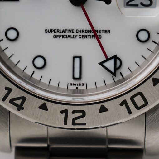 ロレックス/エクスプローラー2/16570/U番/1997年/オンリースイスダイヤル/裏蓋シール/保証書付き/ROLEX EXPLORER2 Ref.16570 "Only SWISS" 1997 with Paper - 画像 (6)