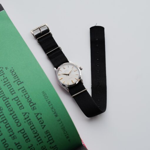 ロレックス/エアキング5500/ホワイトミラーダイヤル/ROLEX AIR-KING Ref.5500 "White Dial" 1968y - 画像 (2)