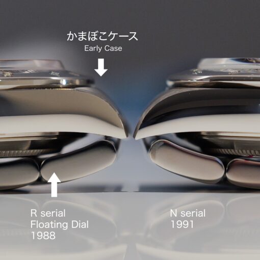 ロレックス/デイトナ16520/R番/段落ちマーク１/逆6/シングルバックル/裏蓋シール/ワンオーナー/ROLEX DAYTONA REF.16520 "Floating Dial" Invert 6 Single Buckle 1988 from first owner - 画像 (13)