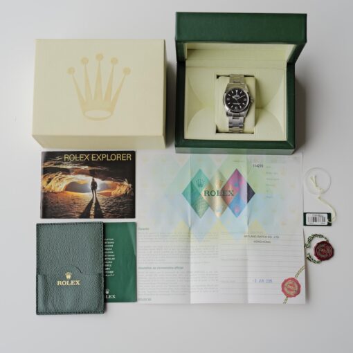 ロレックス/エクスプローラー1/114270/F番/保証書付きフルセット/ROLEX EXPLORER1 REF.114270 Full Set 2005Y - 画像 (2)