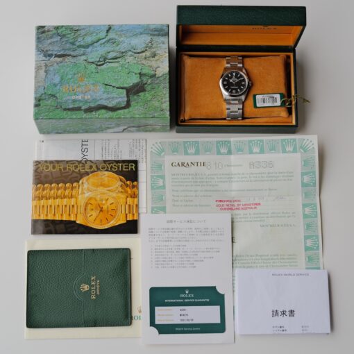ロレックス/エクスプローラー1/14270/SWISSオンリー/保証書付きフルセット/ROLEX EXPLORER1 REF.14270 SWISS ONLY 1999 FULL SET - 画像 (2)