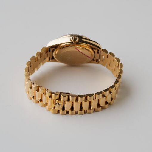 ロレックス/デイデイト18038/18Kイエローゴールド/ローマンインデックス/保証書付き/ROLEX DAY-DATE Ref.18038 Roman Dial 18KYG 1985Y - 画像 (11)