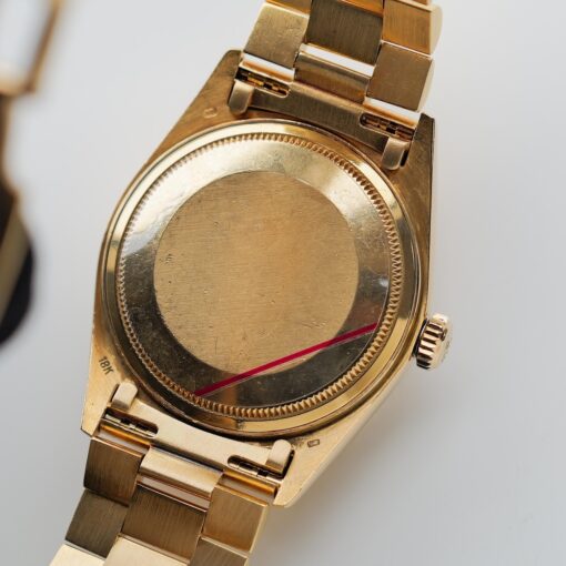 ロレックス/デイデイト18038/18Kイエローゴールド/ローマンインデックス/保証書付き/ROLEX DAY-DATE Ref.18038 Roman Dial 18KYG 1985Y - 画像 (12)