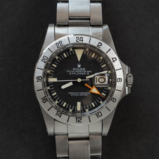 ロレックス/エクスプローラー2/1655/マーク1 ダイヤル/マーク1ベゼル/保証書付きフルセット/ROLEX EXPLORER2 Ref.1655 “Mk.1 Dial Mk.1 Bezel” Straight Hand 1972Y Full Set - 画像 (4)