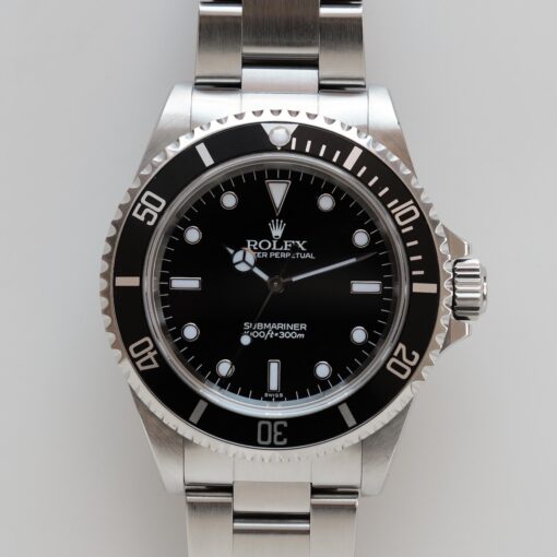 ロレックス/サブマリーナー14060/スイスオンリー/裏蓋シールあり/保証書付き/ROLEX SUBMARINER Ref.14060 "SWISS ONLY" 1998y with Paper - 画像 (3)