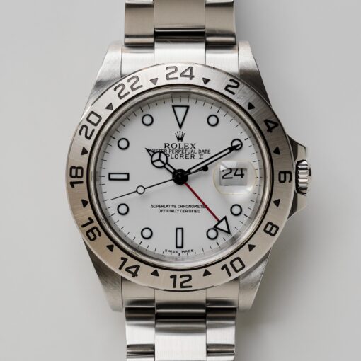 ロレックス/エクスプローラー2/16570/K番/白文字盤/保証書付きフルセット/ROLEX EXPLORER2 Ref.16570 White Dial 2001y Full Set - 画像 (5)