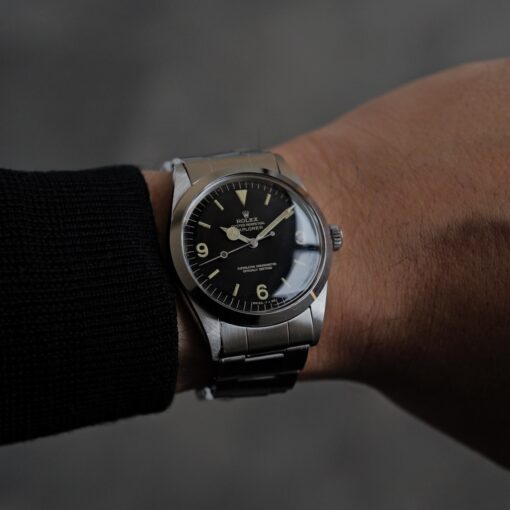 ロレックス/エクスプローラー1 / 1016 / ミラーダイヤル / マーク６/ROLEX EXPLORER1 Ref.1016 “Gilt Dial” Mk.6 Dial 1967y - 画像 (3)