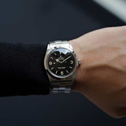 ロレックス/エクスプローラー1/1016/マーク6/ミラーダイヤル/ROLEX EXPLORER1 Ref.1016 “GILT DIAL” Mk.6 Dial 1967y - 画像 (2)