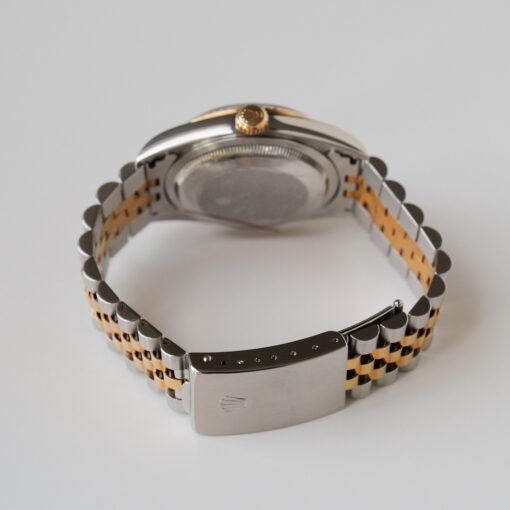 ロレックス/デイトジャスト16233/U番/トリチノバ/ブルーダイヤル/18Kイエローゴールド/ROLEX DATE-JUST Ref.16233 "Tritinova" Blue Dial 1997-98y - 画像 (9)
