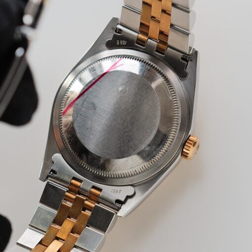 ロレックス/デイトジャスト16233/U番/トリチノバ/ブルーダイヤル/18Kイエローゴールド/ROLEX DATE-JUST Ref.16233 "Tritinova" Blue Dial 1997-98y - 画像 (11)