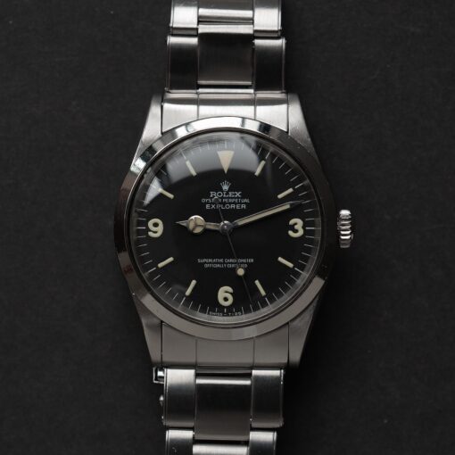 ロレックス/エクスプローラー1/1016/マーク１/ファットフォント/マットダイヤル/ROLEX EXPLORER 1 REF.1016 Mark 1 dial  "FAT FONT" 1968y - 画像 (3)