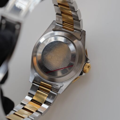 ロレックス/サブマリーナーデイト16803/R番/フジツボダイヤル/18Kイエローゴールド/ROLEX SUBMARINER DATE REF.16803 "Black Nipple Dial" 18KYG 1988y - 画像 (9)