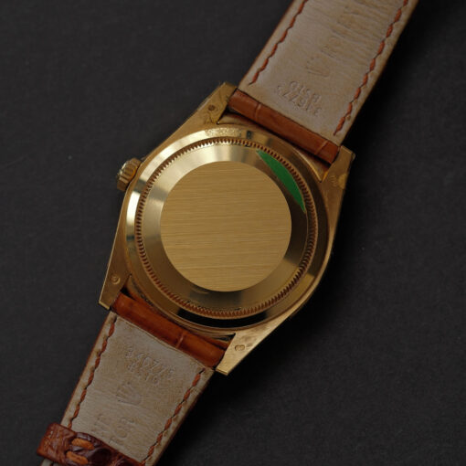 ロレックス/デイデイト118138/コニャック/18Kイエローゴールド/ほぼ未使用/ROLEX DAY DATE REF.118138 "COGNAC" 18KYG FULL SET 2017y NEVER USED - 画像 (10)