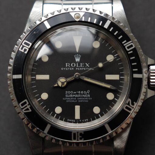 ロレックス/サブマリーナー5512/メーターファースト/マットダイヤル/ROLEX SUBMARINER REF.5512 "METER FIRST" Matte Dial 1970y - 画像 (8)
