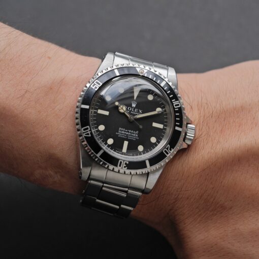 ロレックス/サブマリーナー5512/メーターファースト/マットダイヤル/ROLEX SUBMARINER REF.5512 "METER FIRST" Matte Dial 1970y - 画像 (4)