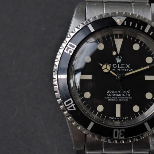 ロレックス/サブマリーナー5512/メーターファースト/マットダイヤル/ROLEX SUBMARINER REF.5512 "METER FIRST" Matte Dial 1970y - 画像 (3)