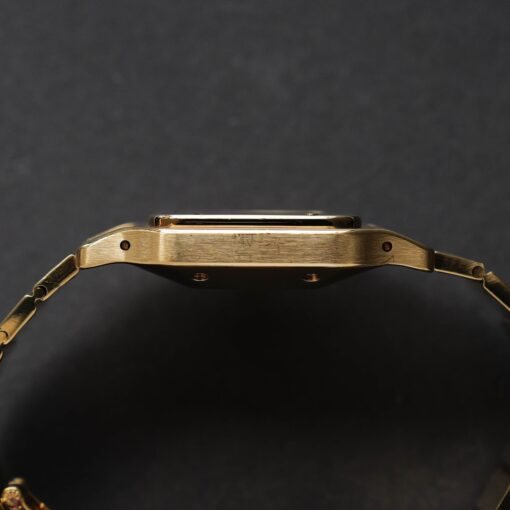 ON HOLD/カルティエ/サントス/カレ/2960/29mm/GM/18Kイエローゴールド/CARTIER SANTOS Carrée REF.2960 Or Massif 29mm GM case 18KYG - 画像 (9)