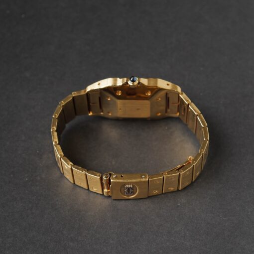ON HOLD/カルティエ/サントス/カレ/2960/29mm/GM/18Kイエローゴールド/CARTIER SANTOS Carrée REF.2960 Or Massif 29mm GM case 18KYG - 画像 (10)