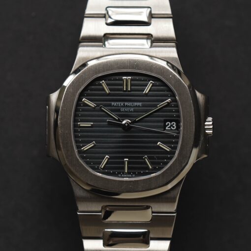 パテック・フィリップ/3800/1G-011/ブルーグレー/18Kホワイトゴールド/箱・アーカイブ付属/PATEK PHILIPPE NAUTILUS REF.3800/1G-011 "Blue Grey" 18K White Gold 1991 with Box and Archive - 画像 (3)