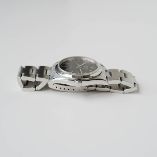 ロレックス/エアキング14000/ブラックダイヤル/箱・保証書付き/ROLEX AIR-KING REF.14000 "BLACK" All Tritium with Box and Paper 1996y - 画像 (8)