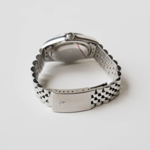 ロレックス/デイトジャスト16234/ブルーローマン/ 18Kホワイトゴールドベゼル/箱・保証書付き/ROLEX DATE-JUST REF.16234 "BLUE ROMAN" 18KWG bezel with Box and Paper 2001y - 画像 (9)