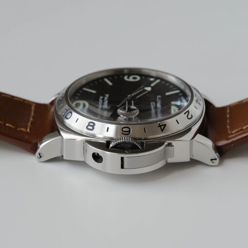 パネライ/ルミノールGMT/B番/フリンケダイヤル/クロノメーター証明書/箱付属/PANERAI LUMINOR GMT PAM00029 B Serial 1999y with Box - 画像 (7)