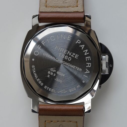 パネライ/ルミノールGMT/B番/フリンケダイヤル/クロノメーター証明書/箱付属/PANERAI LUMINOR GMT PAM00029 B Serial 1999y with Box - 画像 (10)