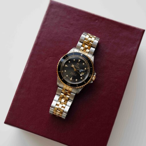 チューダー/ミニサブ73091/18Kイエローゴールド/箱・保証書付き/TUDOR MINI-SUB REF.73091 18KYG 1991 with Paper and Box - 画像 (3)