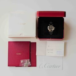 Alternative view of 【ON HOLD】カルティエ/パシャC/2324/黒文字盤/保証書付フルセット/CARTIER PASHA C 35mm "BLACK DIAL"Ref.2324 1999y FULL SET