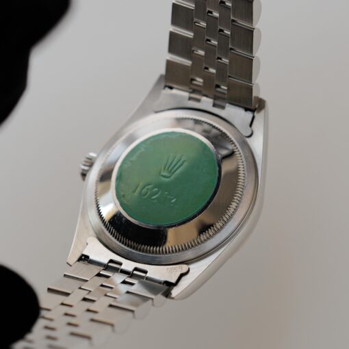 ロレックス/デイトジャスト/U番/ブルーダイヤル/裏蓋シール/箱・冊子等付属/ROLEX DATE-JUST REF.16234 “BLUE” 18KWG bezel 1997y with Box - 画像 (6)