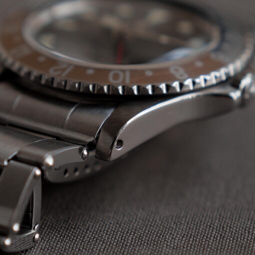 ロレックス/GMTマスター1675/後期ミラーダイヤル/マーク１ベゼル/ROLEX GMT-MASTER REF.1675 "GILT DIAL" Mk.1 Bezel 1966y-67y - 画像 (6)