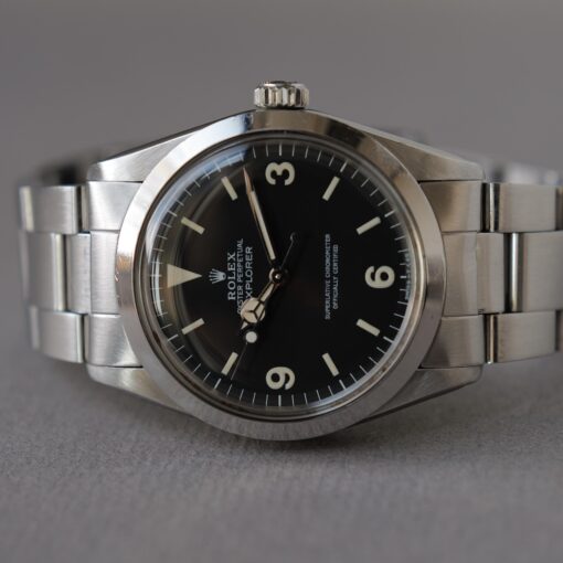 ロレックス/エクスプローラー1/1016/マーク5マットダイヤル/元箱・USギャラ付/ROLEX EXPLORER REF.1016 "Mark 5 MATTE DIAL" 1984y with Box and US Guarantee - 画像 (6)
