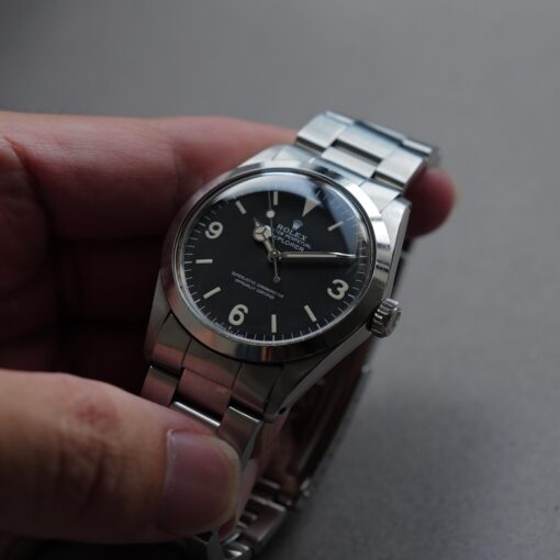 ロレックス/エクスプローラー1/1016/マーク5マットダイヤル/元箱・USギャラ付/ROLEX EXPLORER REF.1016 "Mark 5 MATTE DIAL" 1984y with Box and US Guarantee - 画像 (4)