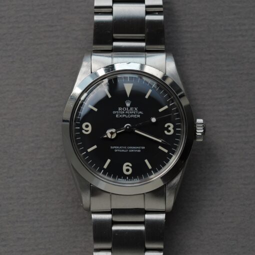 ロレックス/エクスプローラー1/1016/マーク5マットダイヤル/元箱・USギャラ付/ROLEX EXPLORER REF.1016 "Mark 5 MATTE DIAL" 1984y with Box and US Guarantee - 画像 (5)