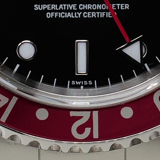 ロレックス/GMTマスター2/16710/A番/コークベゼル/オンリースイス/保証書付フルセット/ROLEX GMT-MASTER2  REF.16710 "ONLY SWISS"  Coke Bezel A-Serial 1998-99Y Full Set - 画像 (4)