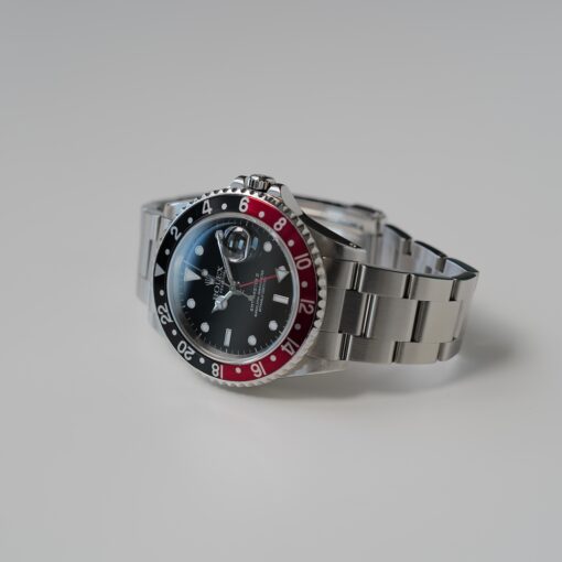 ロレックス/GMTマスター2/16710/A番/コークベゼル/オンリースイス/保証書付フルセット/ROLEX GMT-MASTER2  REF.16710 "ONLY SWISS"  Coke Bezel A-Serial 1998-99Y Full Set - 画像 (8)