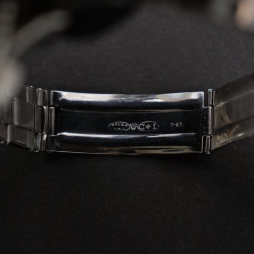 【ON HOLD】ロレックス/GMTマスター1675/後期ミラーダイヤル/マーク1ベゼル/ワイドスイス/USリベット/ROLEX GMT-MASTER Ref.1675 “GILT DIAL, WIDE SWISS” Mk.1 Bezel US Rivet 1965Y - 画像 (9)