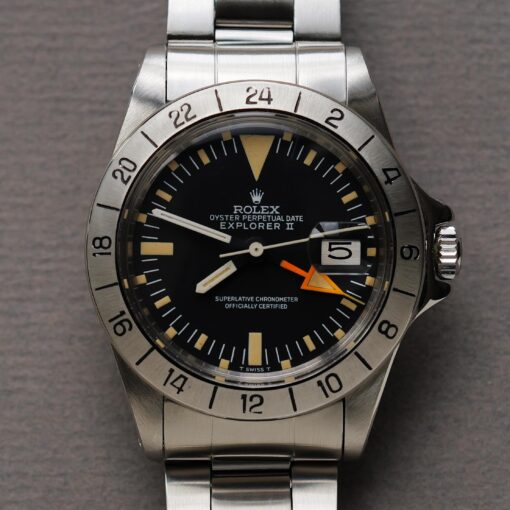 【ON HOLD】ロレックス/エクスプローラー2/1655/マーク１ダイヤル/マーク２ベゼル/初期ケース/ROLEX EXPLORER2 Ref.1655 "Mk 1 dial, Mk 2 Bezel" "Early Case" 1971-72y - 画像 (6)
