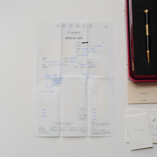 【ON HOLD】カルティエ/ペンシル/ウォッチ/カレンダー/2000年記念/エディション2000本/CARTIER PENCIL CALENDAR WATCH 2000 Year Anniversary 2000 piece Limited Edition - 画像 (14)